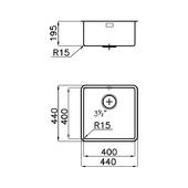 Pomivalno korito FOSTER KE 2156 850 